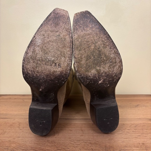 TECOVAS The Sadie Western Boot Toasted Almond Tan Women Size 11 Casual Western - Picture 10 of 10